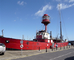 Guillemot Lightship at Kilmore Quay